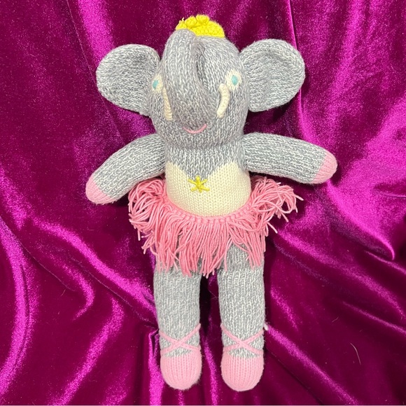 BlaBla Josephine The Ballerina Elephant Plush Doll Stuffed Animal 15" - Picture 2 of 4